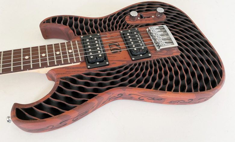 This Amazing Guitar Was 3D Printed in Real Wood