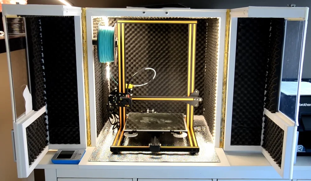 Boîtier d'imprimante 3D, couverture d'imprimante, tente chauffante