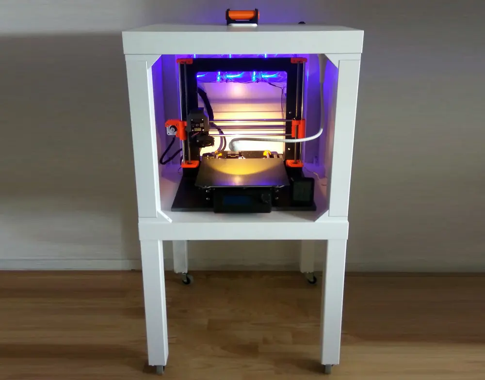 Attent Terugbetaling Wierook Ikea Lack 3D Printer Enclosure: How to Make Your Own - FacFox Docs