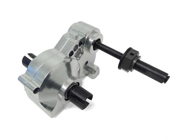CNC-milled aluminum alloy gearbox