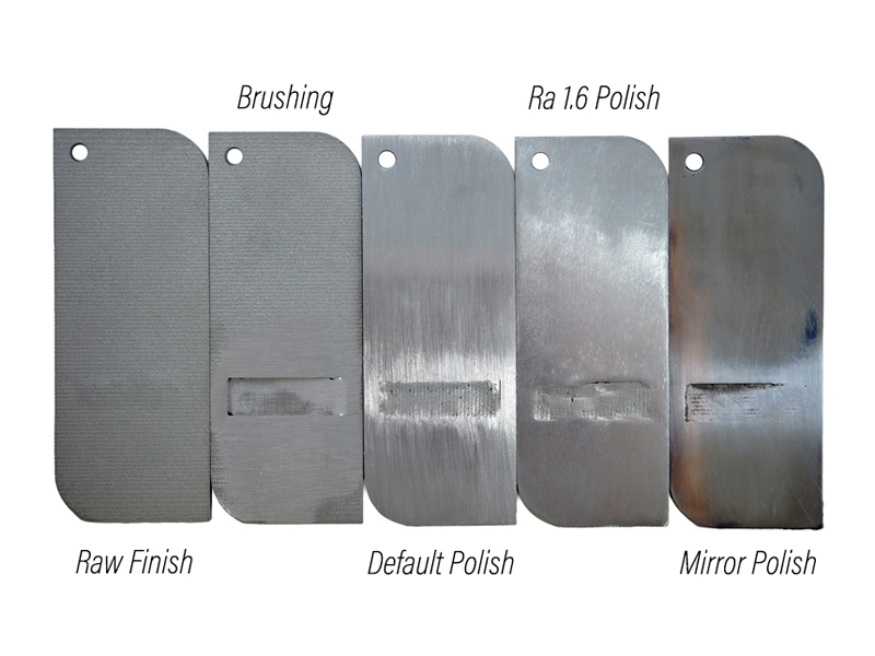 5 common polishing and brushing effects FacFox offers. We also have coating services and will share in the later posts. Source: FacFox