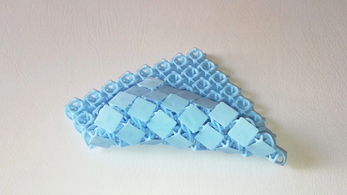 How to 3D Print Chain Mail with TPU Plastic