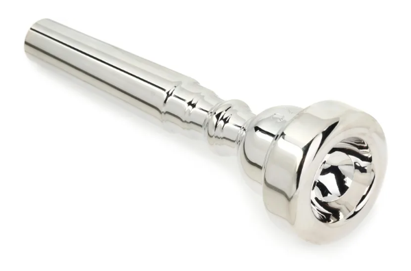 CNC milled trumpet mouthpiece spare parts.